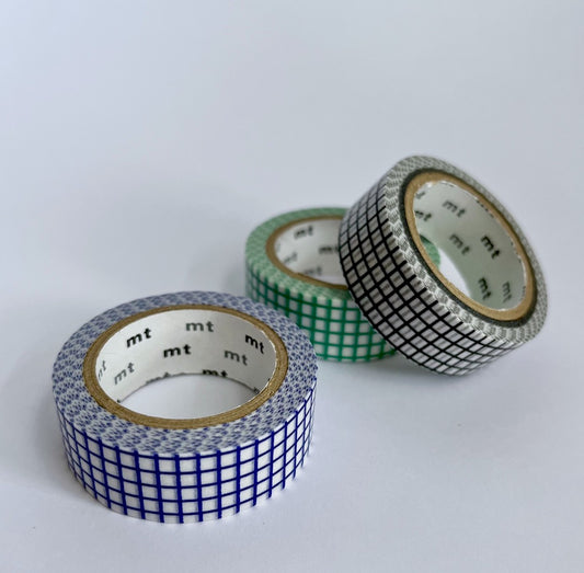 mt Washi Tape: Hougan Grid (various colours)